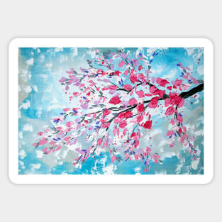 Turquoise and Pink 1 Sticker